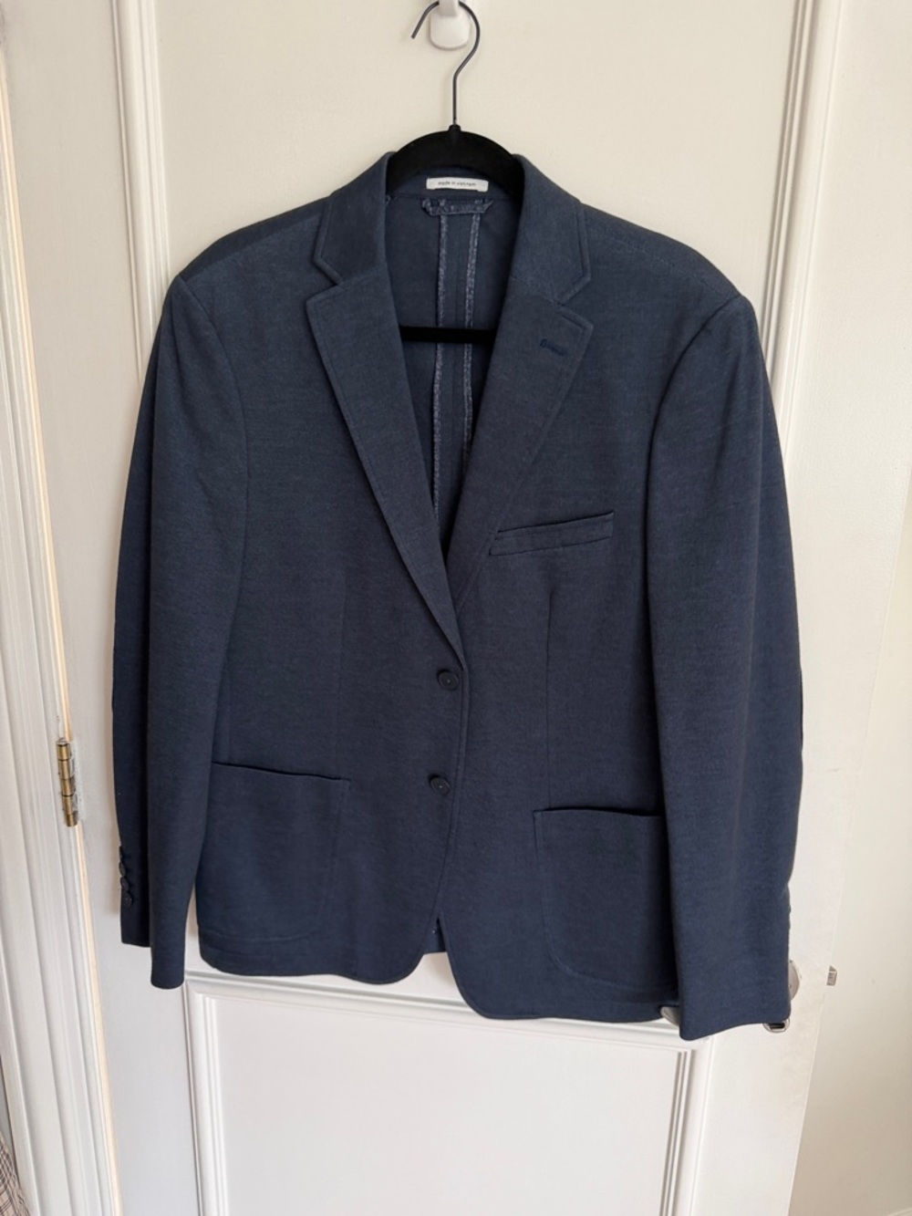 Bar III Dark Navy Knit Blazer